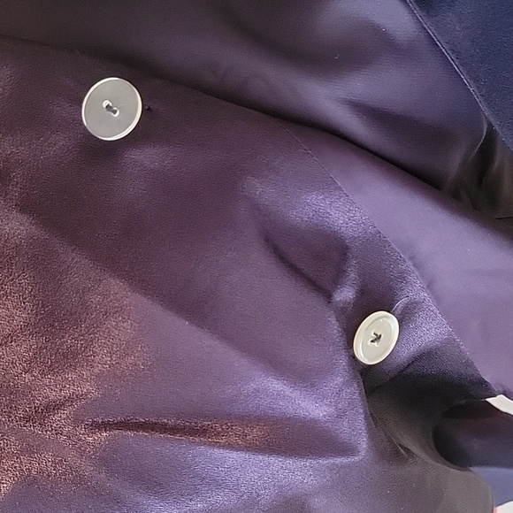 Vintage purple peplum style blazer - Picture 9 of 14